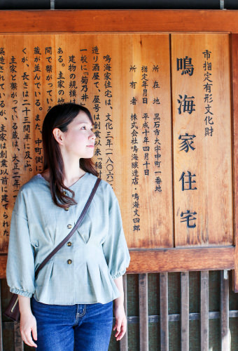 黒石こみせ通り名水01