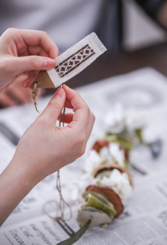 ボタニカルこぎん®のガーランド